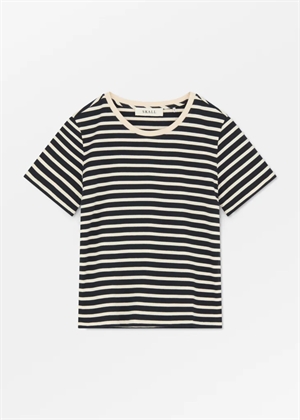 Marron regular tee Navy/Off White Stripe Skall Studio 